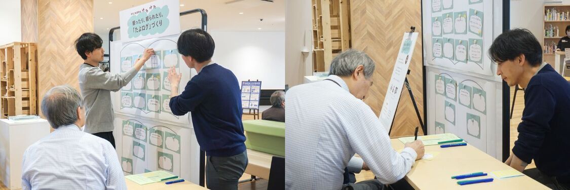 たよログのワークの様子