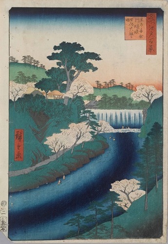 名所江戸百景の絵